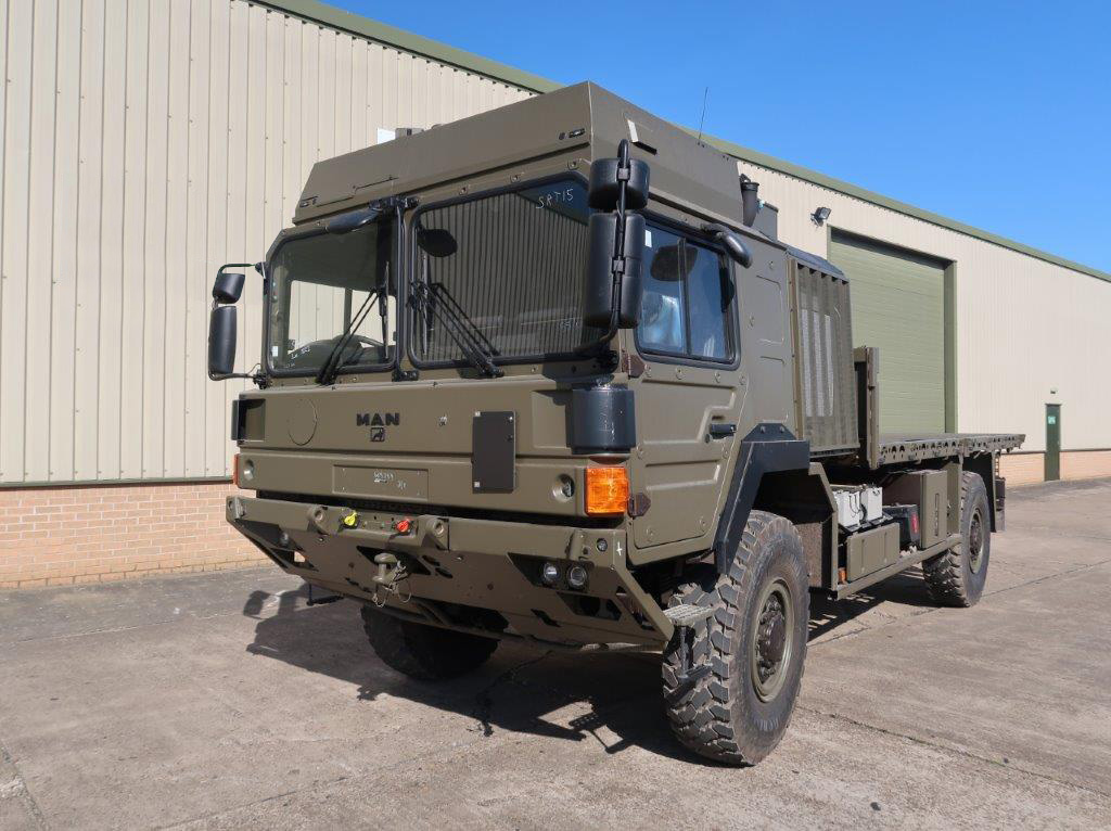 military vehicles for sale - MAN HX60 18.330 4x4 Flatbed Cargo Truck (UNUSED)