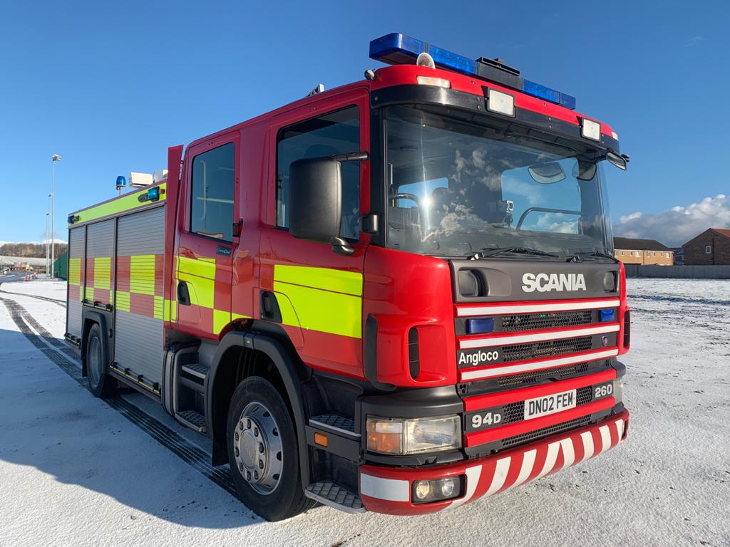 SCANIA 94D 260 Fire Engine Wtl - Govsales of ex military vehicles for sale, mod surplus