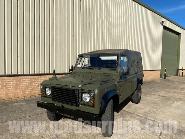 Land Rover Defender 110 Wolf  RHD Soft Top (Remus) - Govsales of ex military vehicles for sale, mod surplus