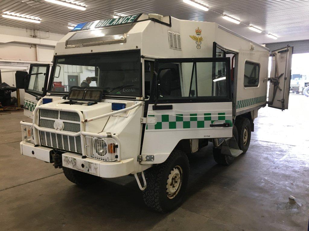 military vehicles for sale - Pinzgauer 718 6x6 Ambulance