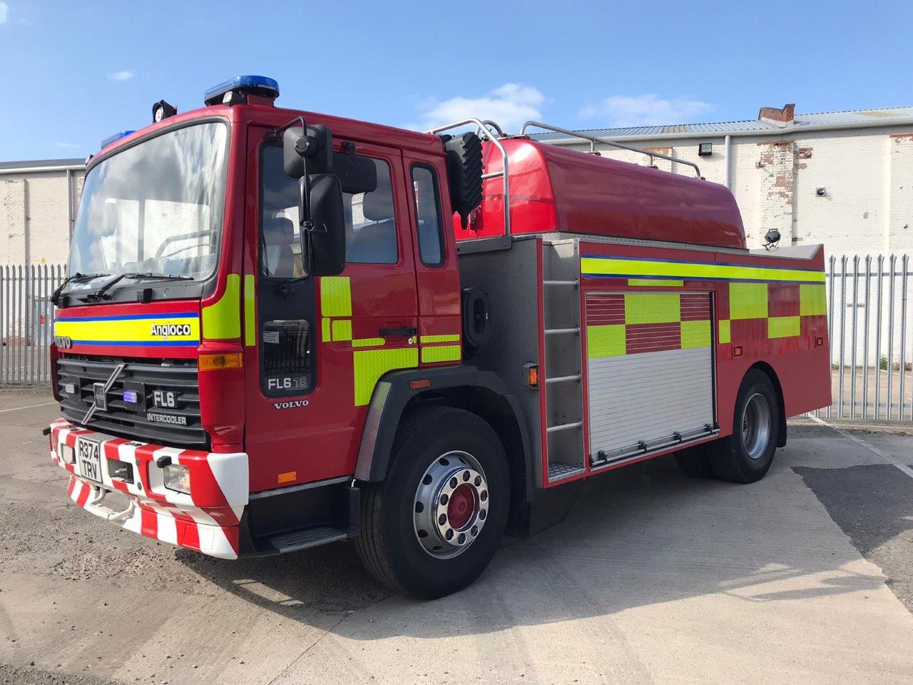 VOLVO FL6 250 Emergency Water Tanker (Fire Engine) - Govsales of ex military vehicles for sale, mod surplus
