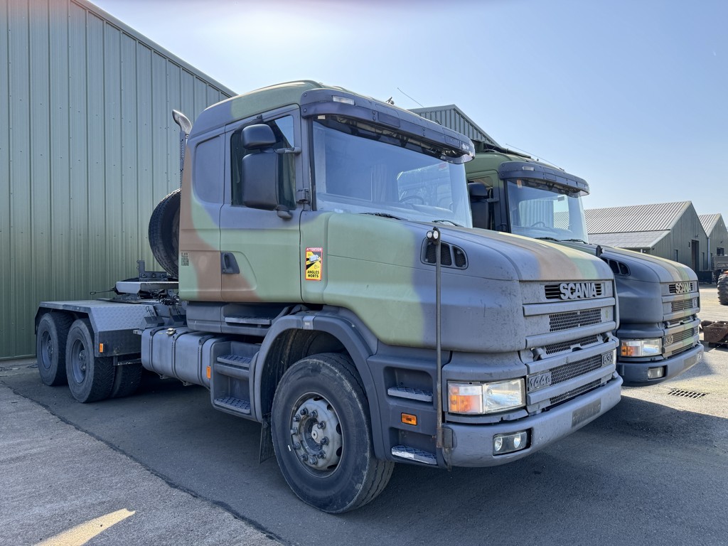 Scania 530 144c 6x4 Tractor Units - Ref:50600 - Govsales of ex military vehicles for sale, mod surplus Scania 530 144c 6x4 Tractor Units - Govsales of ex military vehicles for sale, mod surplus