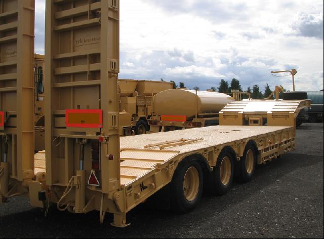 Trailmaster TS45 45,000kg semi low bed trailer - ex military vehicles for sale, mod surplus